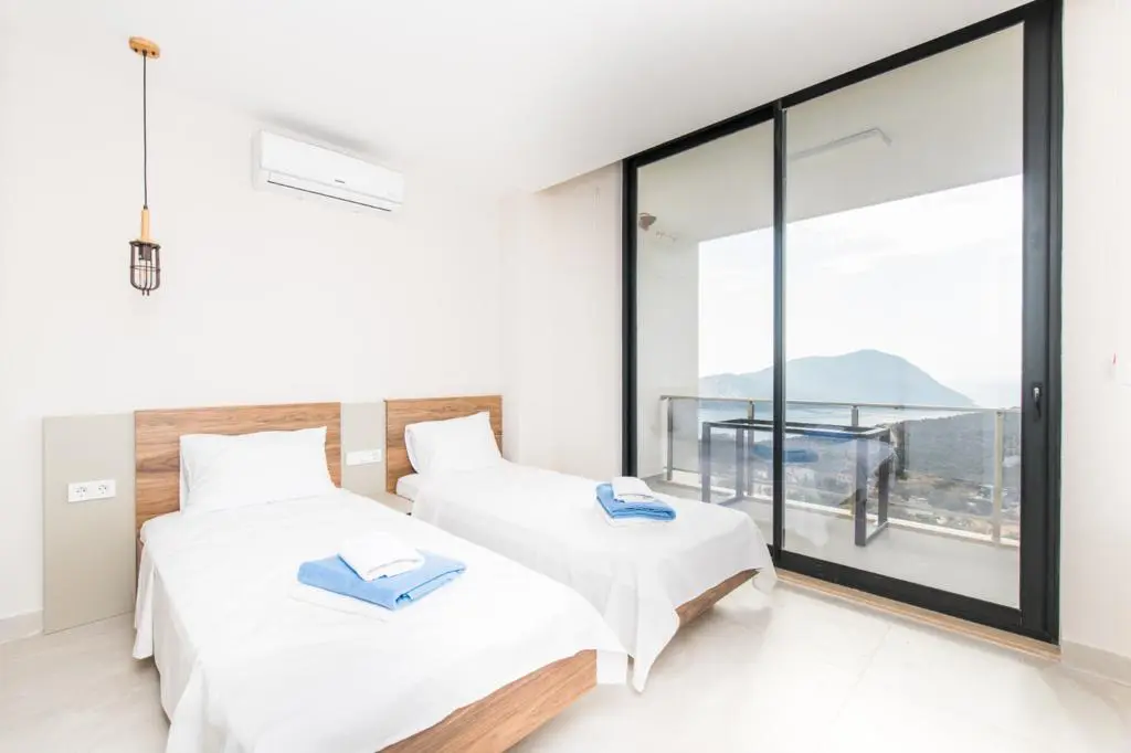 A Stunning 2-Bedroom Apartment with Breathtaking Kalkan Views