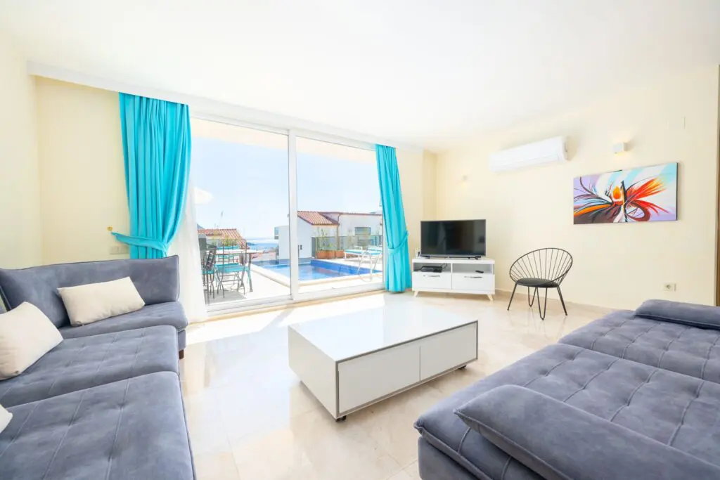 Stunning Sea View Apartment with Private Pool in Kalkan