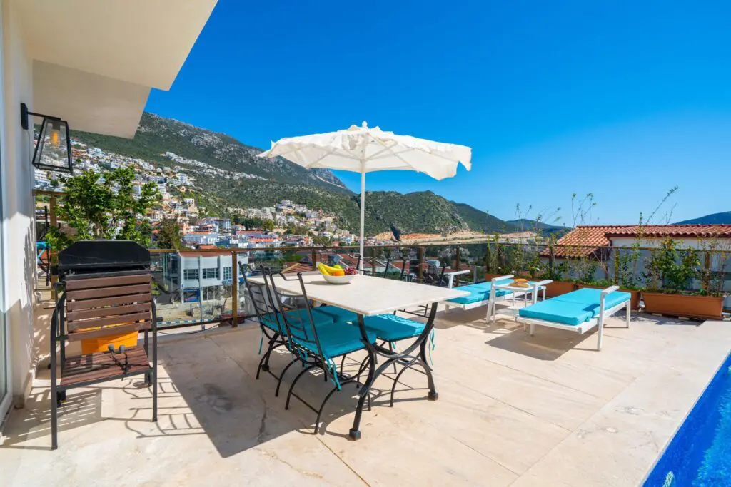 Stunning Sea View Apartment with Private Pool in Kalkan