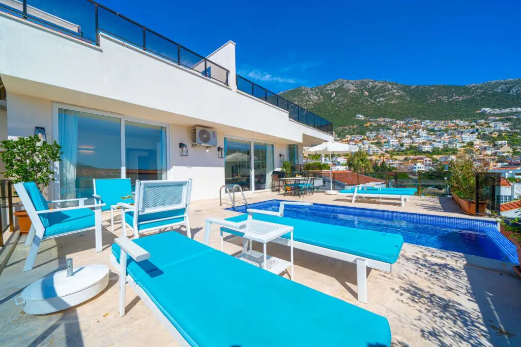 Stunning Sea View Apartment with Private Pool in Kalkan