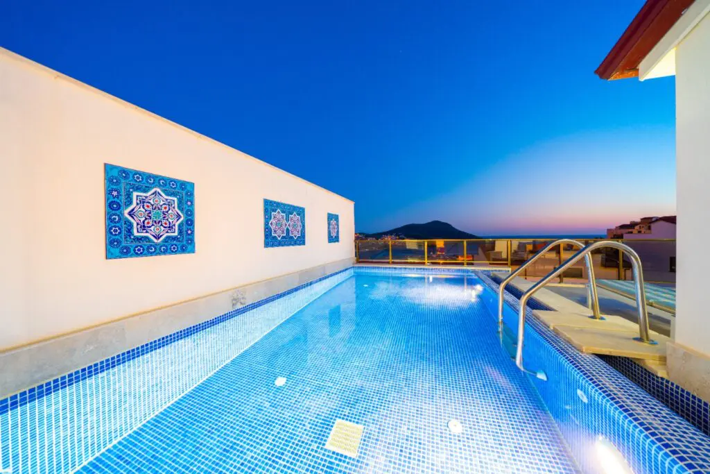 Private Pool Apartment in Kalkan – Luxury 3-Bedroom Penthouse with Sea Views in Town Centre