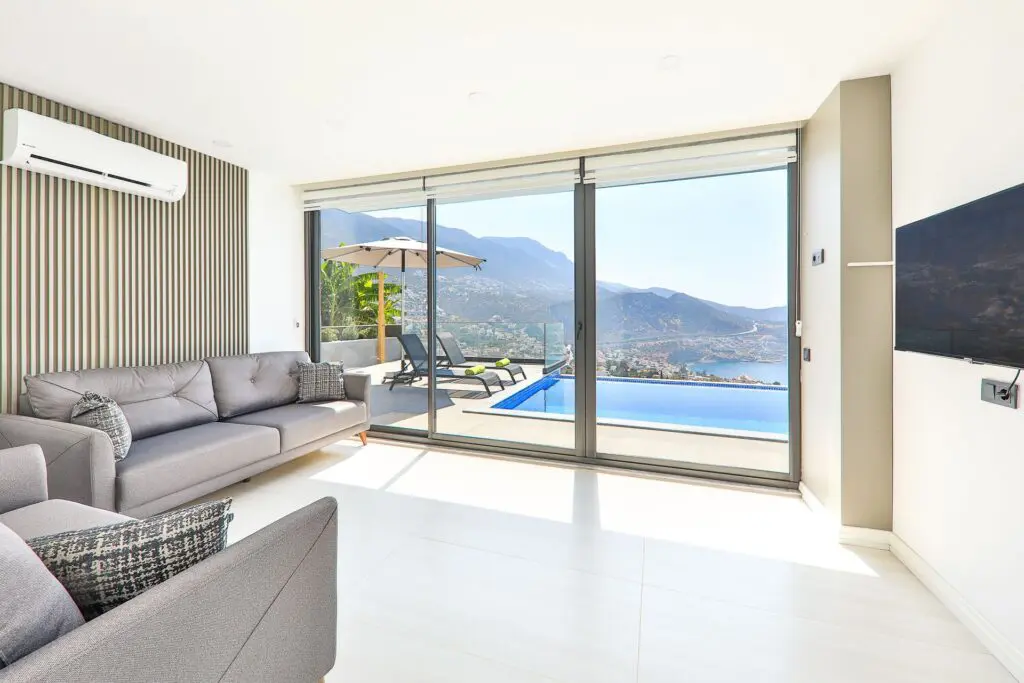 3 Bedroom Villa in Ortaalan, Kalkan with private pool