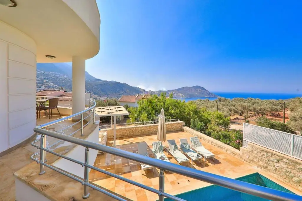 3 Bedroom Villa with Stunning Views in Kalkan