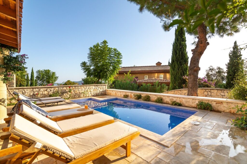 Stylish Townhouse with Private Pool on Lavanta Estate Kalkan