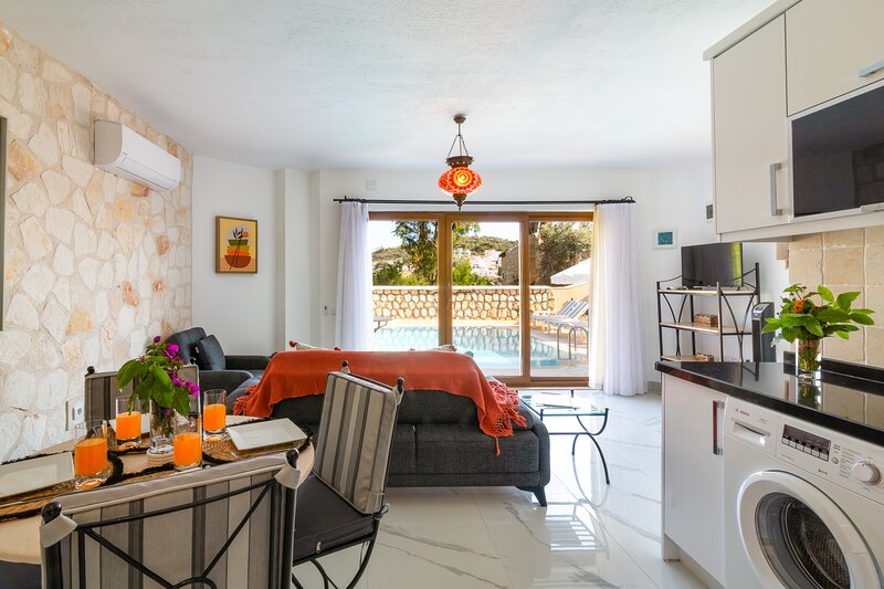 Poolside One Bedroom Apartment with Shared Pool