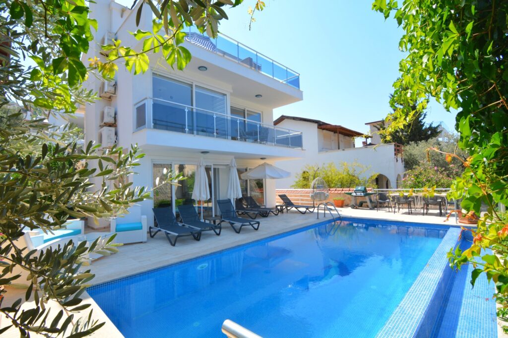 Beachfront Luxury Three Bedroom Villa in Kalkan Kalamar