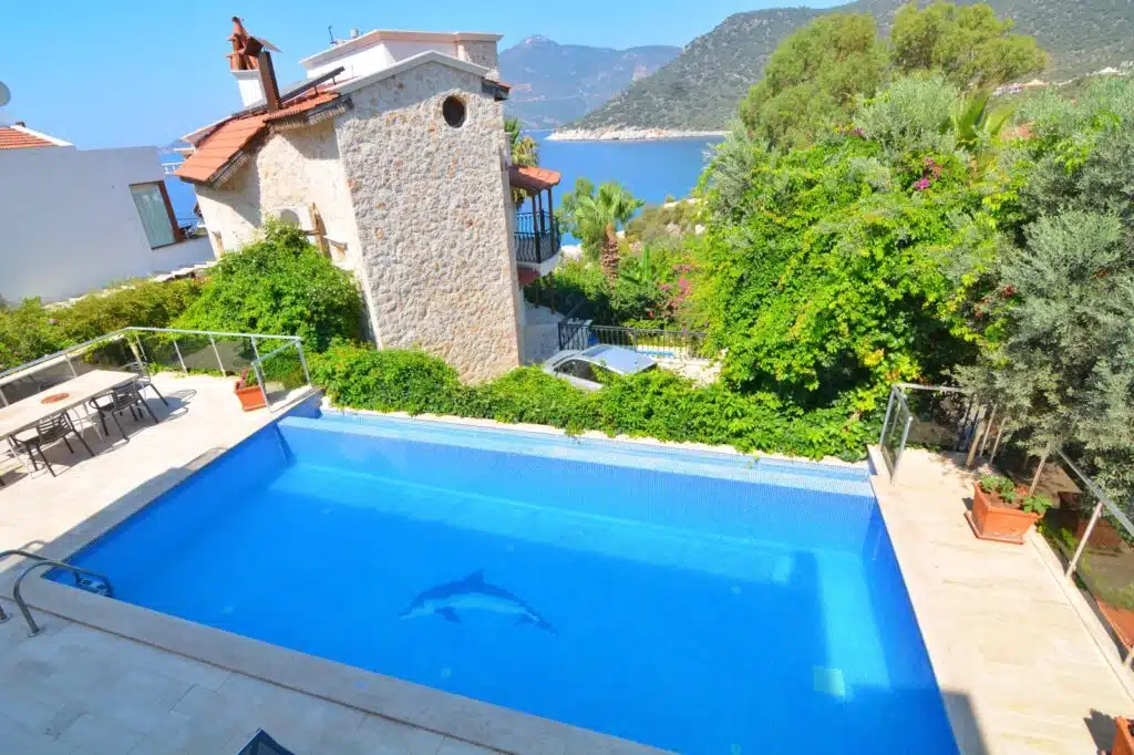Beachfront Luxury 3 Bedroom Villa in Kalkan Kalamar