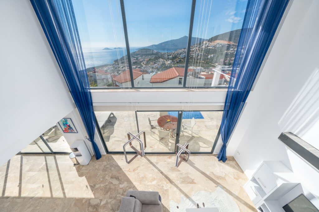 Spacious Four Bedroom Luxury Villa With Panoramic Kalkan Bay Views