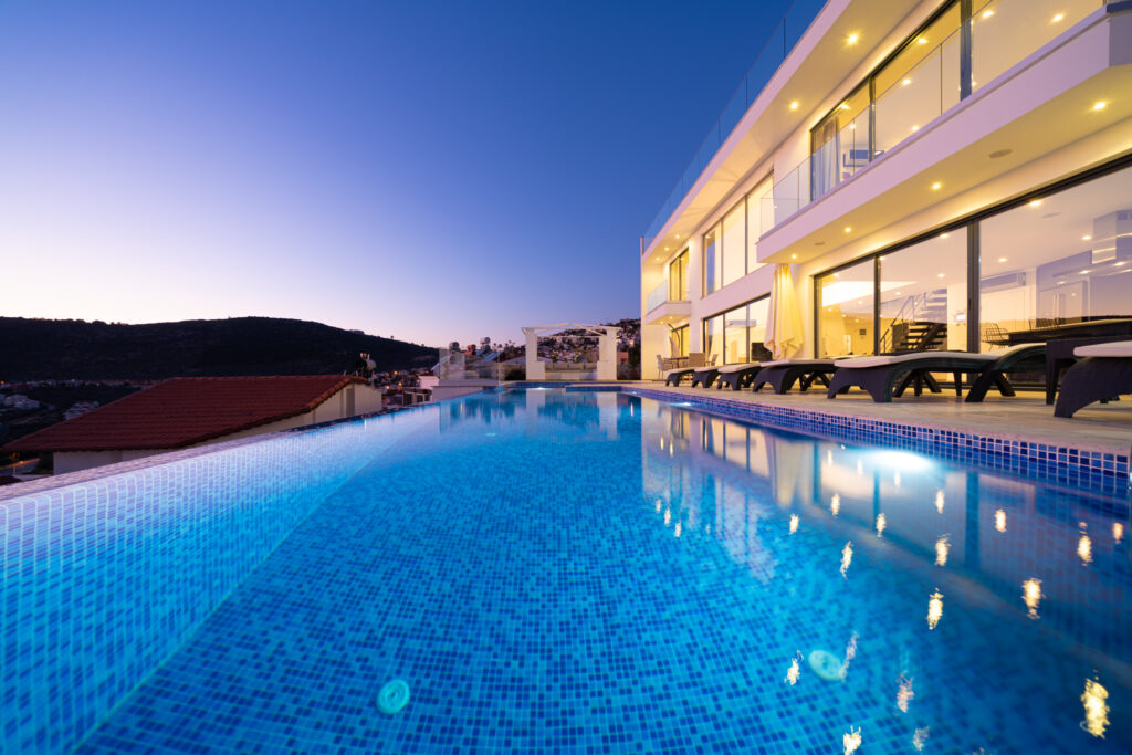 Spacious Four Bedroom Luxury Villa With Panoramic Kalkan Bay Views