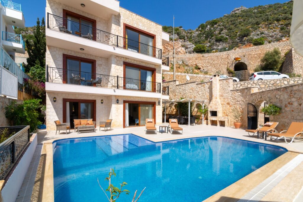 Captivating Sea View 4 Bedroom Villa in the Heart of Kalkan's Old Town
