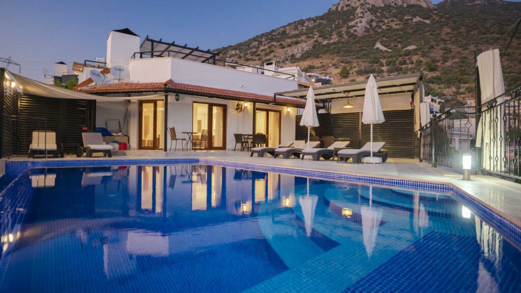 Beautifully Presented 4 Bedroom Detached Villa with Sea views in Kalkan