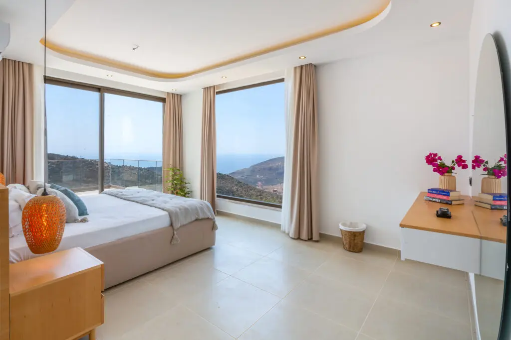 Stunning 2 Bedroom Villa in Kalkan with Breathtaking Sea and Mountain Views