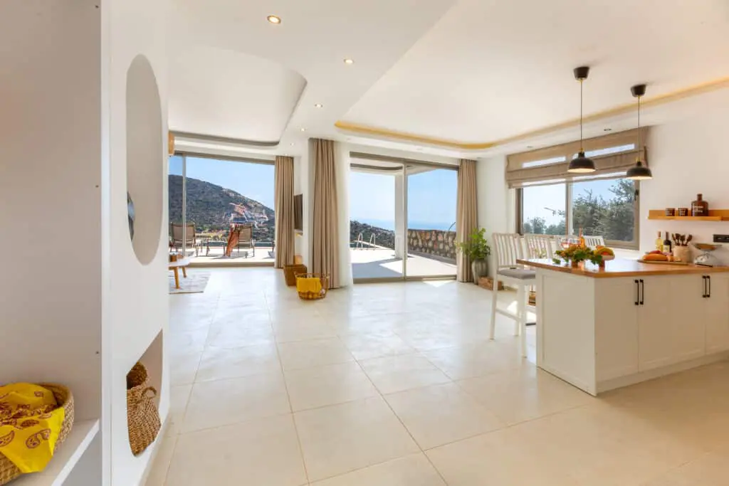 Stunning 2 Bedroom Villa in Kalkan with Breathtaking Sea and Mountain Views