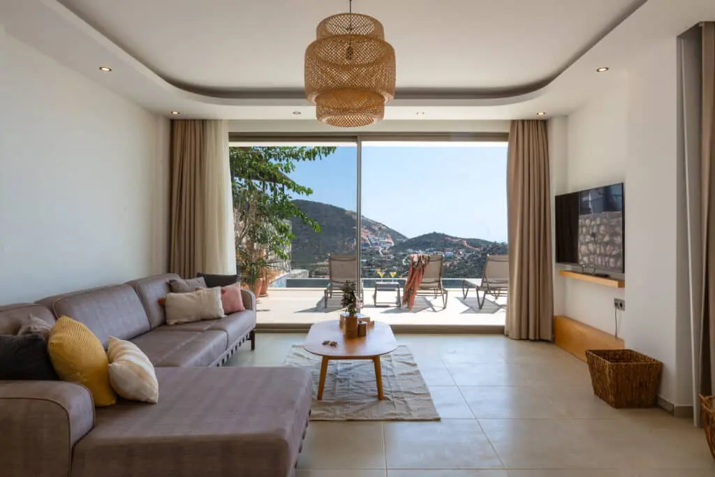 Stunning 2 Bedroom Villa in Kalkan with Breathtaking Sea and Mountain Views