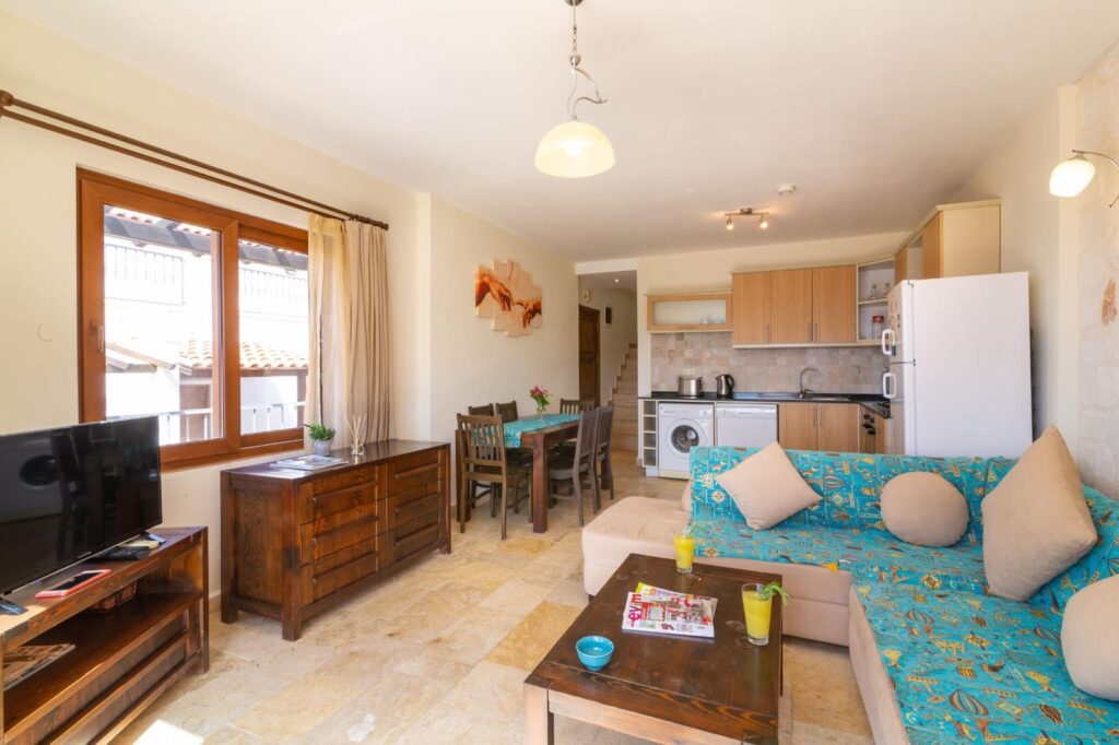 Luxury 2-Bedroom Upper Duplex with Stunning Sea Views in Kalkan