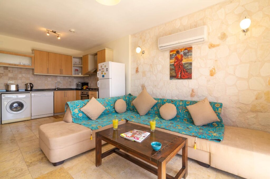 Luxury 2-Bedroom Upper Duplex with Stunning Sea Views in Kalkan