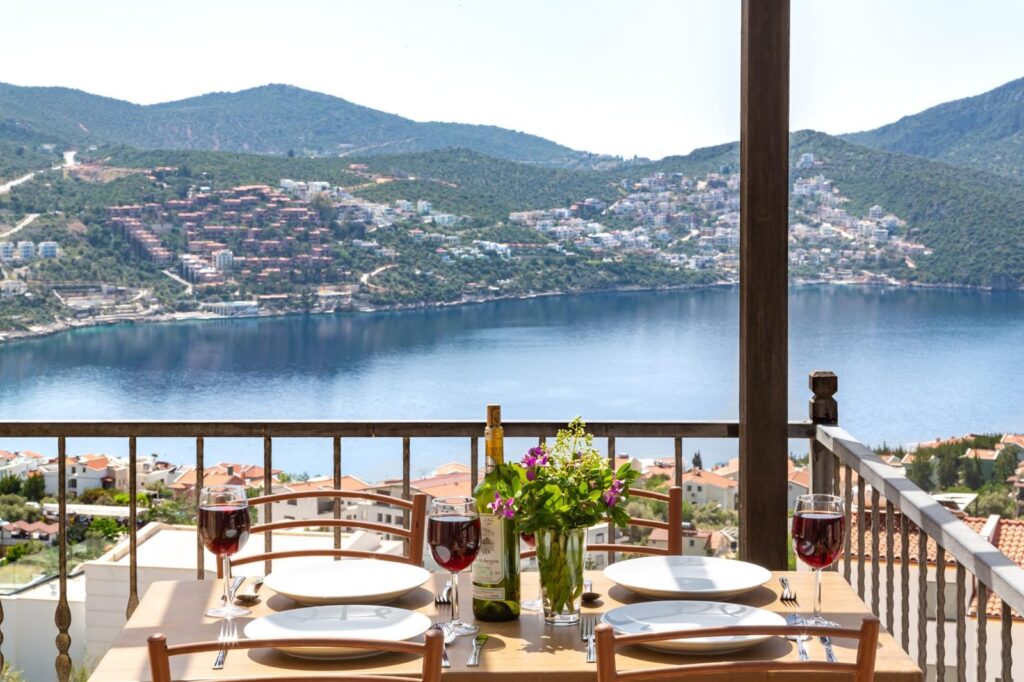Luxury 2-Bedroom Upper Duplex with Stunning Sea Views in Kalkan