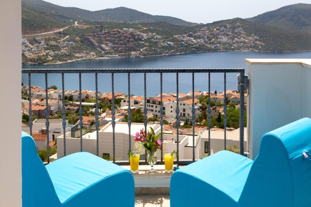 Luxury 2-Bedroom Upper Duplex with Stunning Sea Views in Kalkan