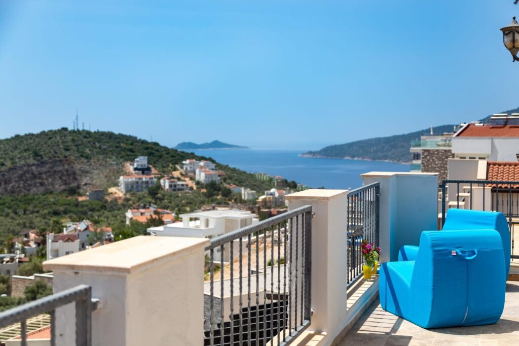 Luxury 2-Bedroom Upper Duplex with Stunning Sea Views in Kalkan