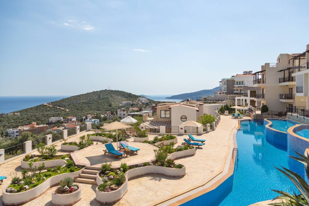 2-Bedroom Apartment with Spectacular Sea Views in the Prestigious Elvina Complex, Kalkan