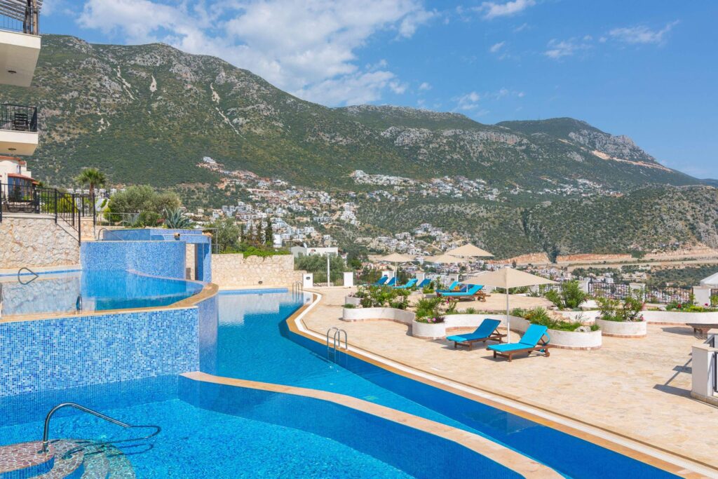 2-Bedroom Apartment with Spectacular Sea Views in the Prestigious Elvina Complex, Kalkan