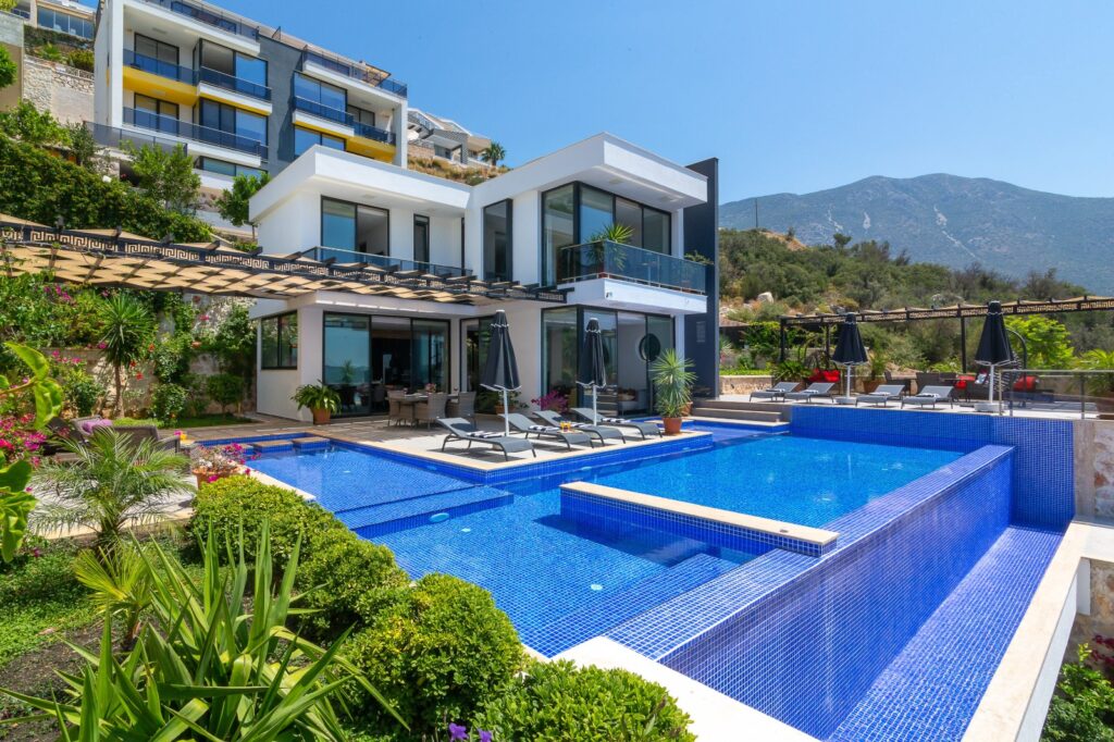 A Rare Jewel in Kalkan – Ultra-Luxurious Villa with Panoramic Sea & Mountain Views