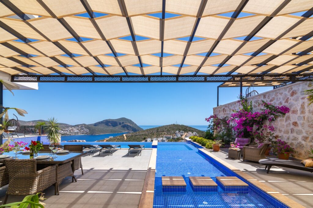 A Rare Jewel in Kalkan – Ultra-Luxurious Villa with Panoramic Sea & Mountain Views