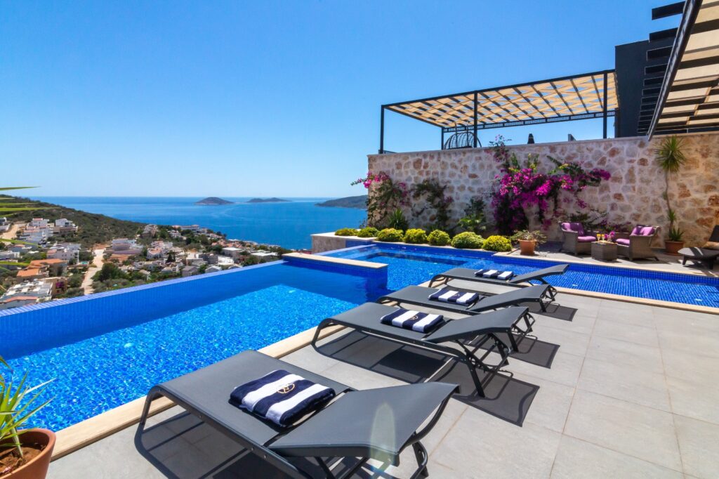 A Rare Jewel in Kalkan – Ultra-Luxurious Villa with Panoramic Sea & Mountain Views