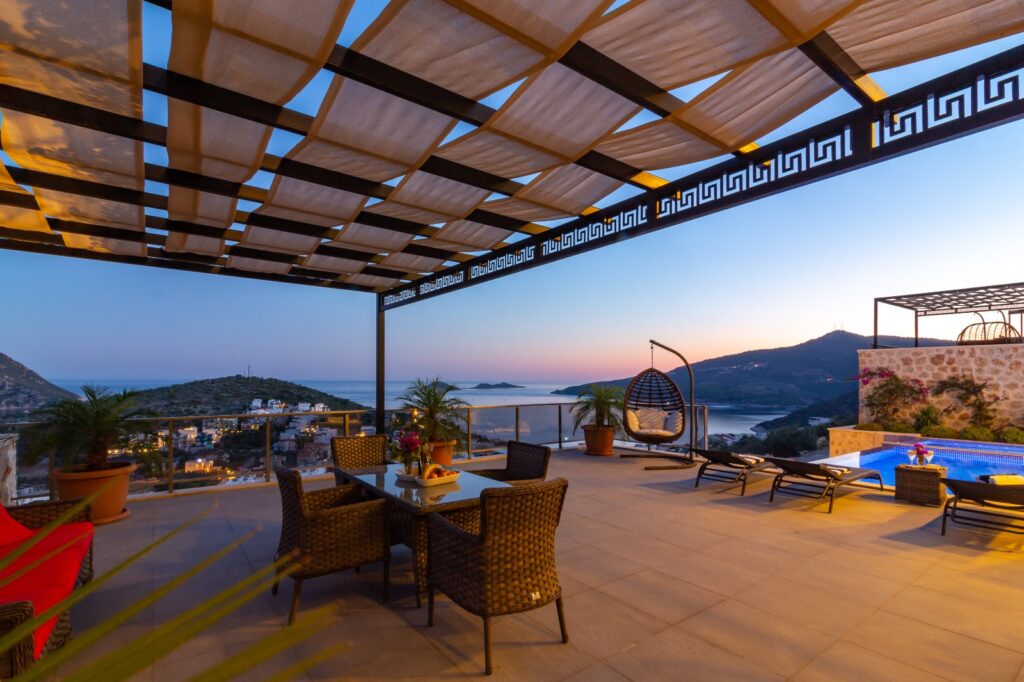A Rare Jewel in Kalkan – Ultra-Luxurious Villa with Panoramic Sea & Mountain Views