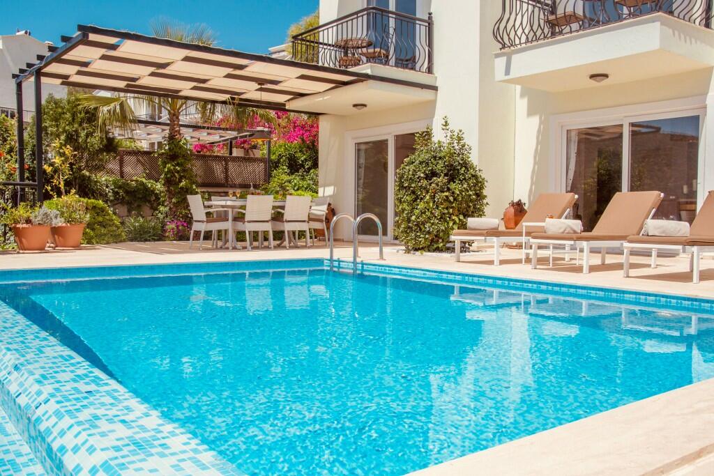 Sea View 3-Bedroom Villa with Private Pool in Kalkan Kiziltas