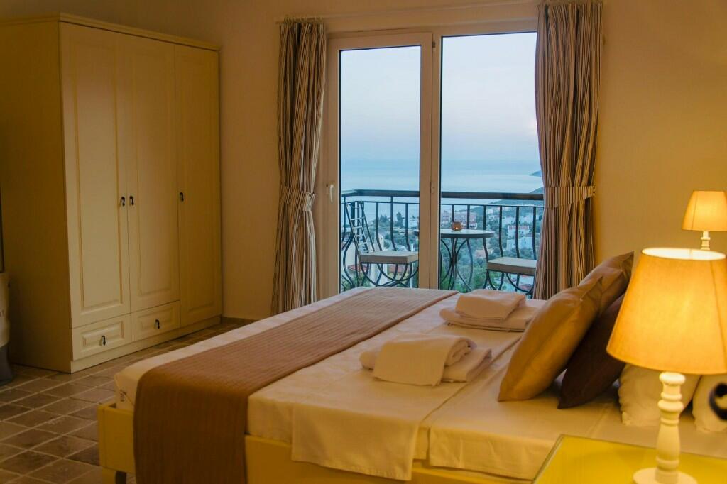 Sea View 3-Bedroom Furnished Villa with Private Pool for Sale in Kalkan Kızıltas