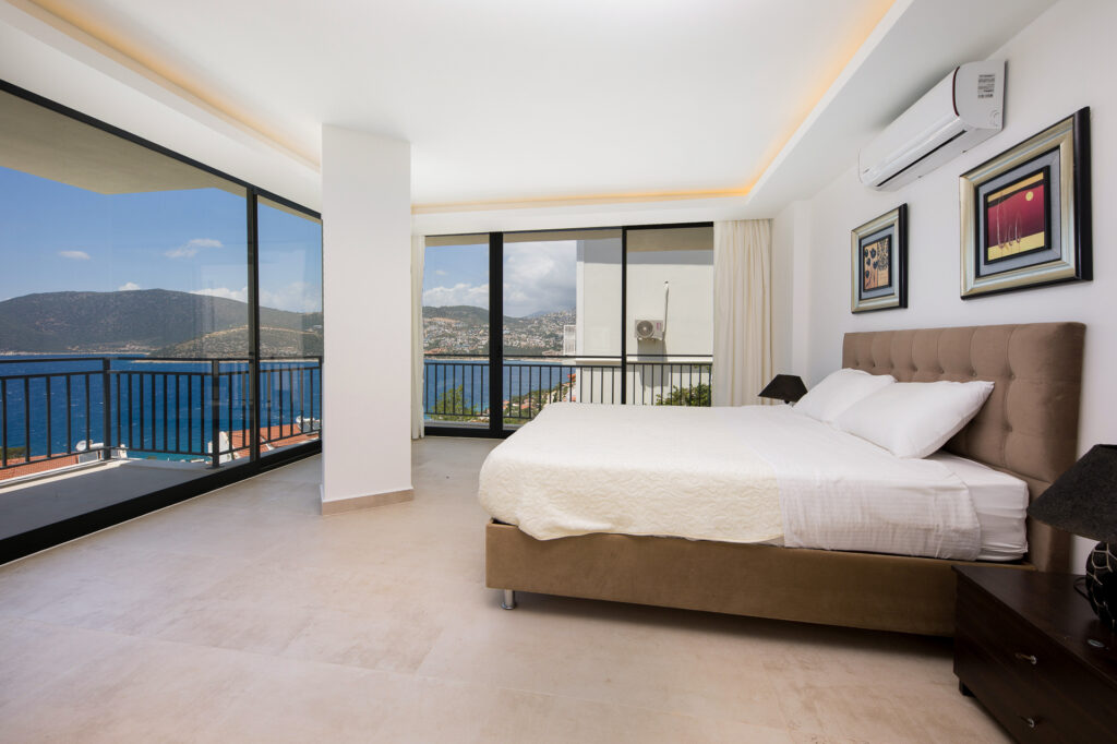 Elegant Beachfront 4-Bedroom Sea View Villa with Private Pool for Sale in Kalkan