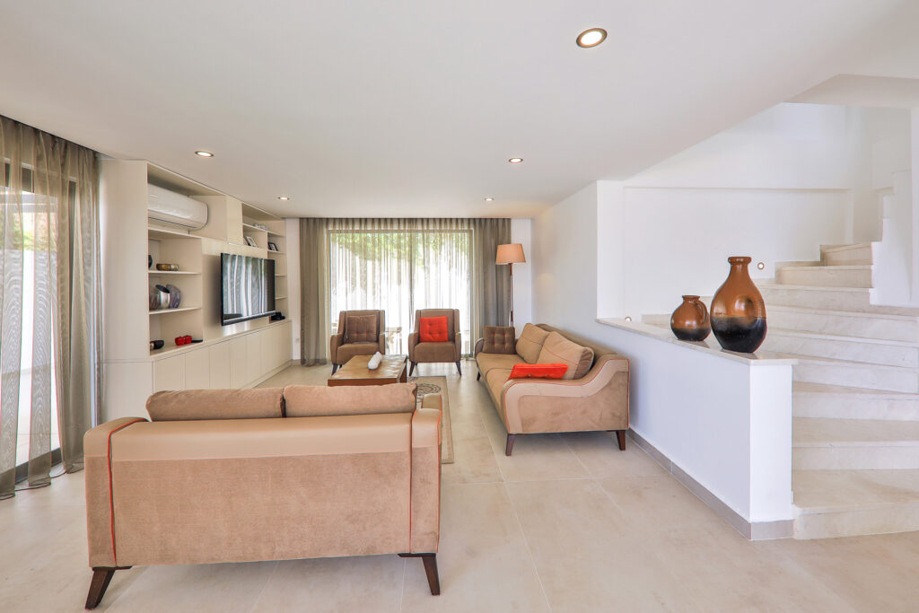 Elegant Beachfront 4-Bedroom Sea View Villa with Private Pool for Sale in Kalkan