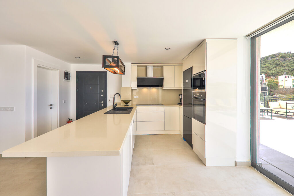 Elegant Beachfront 4-Bedroom Sea View Villa with Private Pool for Sale in Kalkan
