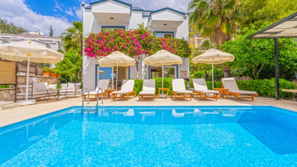 Stylish 3-Bedroom Villa with Panoramic Sea Views in Kalkan – Kızıltas