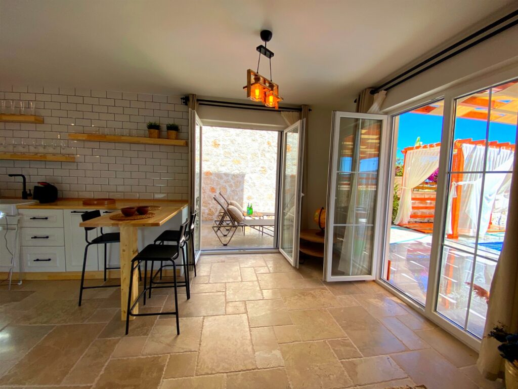 Contemporary 2-Bedroom Sea View Villa with Private Pool for Sale in Lavanta Estate, Kalkan