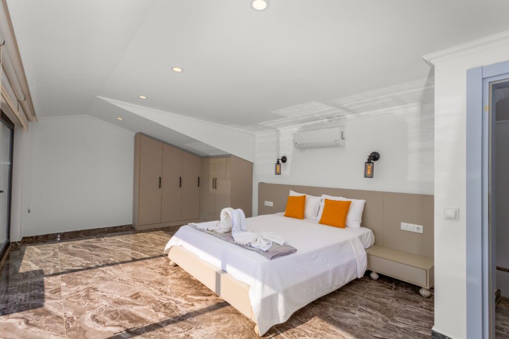Contemporary 5-Bedroom Villa with Pool, Rooftop Jacuzzi & Rental Income in Central Kalkan