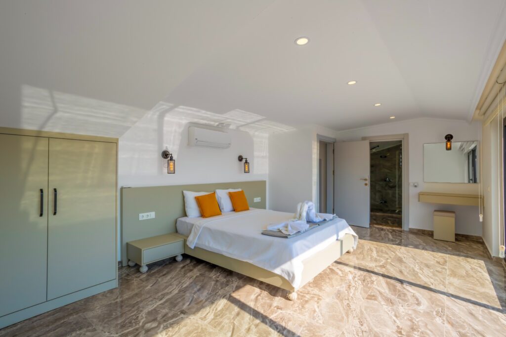 Contemporary 5-Bedroom Villa with Pool, Rooftop Jacuzzi & Rental Income in Central Kalkan