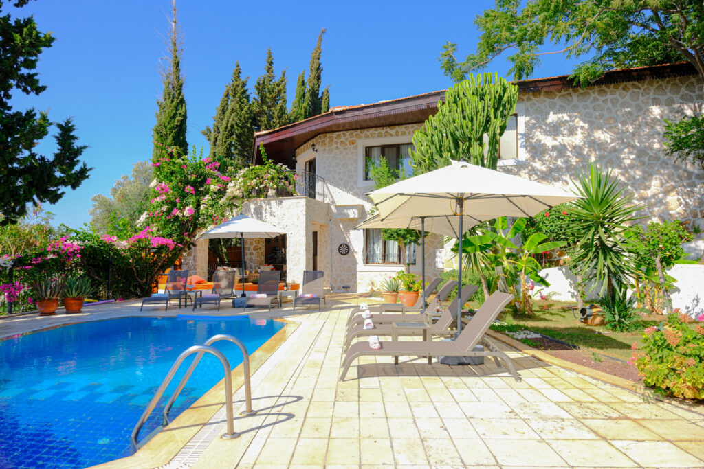 Spacious 4-Bedroom Detached Villa with Large Mature Garden in Patara Kalkan