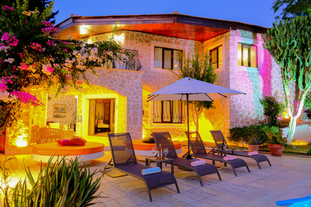 Spacious 4-Bedroom Detached Villa with Large Mature Garden in Patara Kalkan