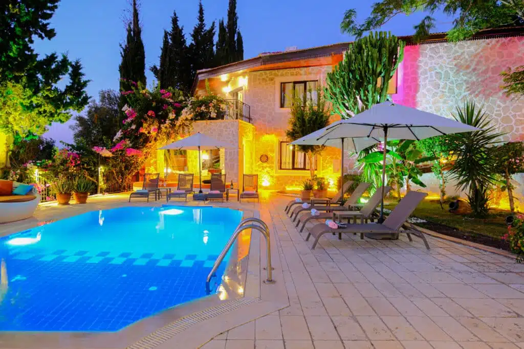Spacious 4-Bedroom Detached Villa with Large Mature Garden in Patara Kalkan