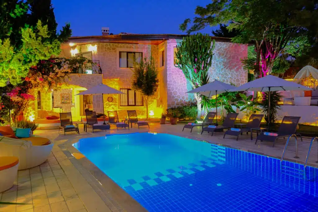 Spacious 4-Bedroom Detached Villa with Large Mature Garden in Patara Kalkan