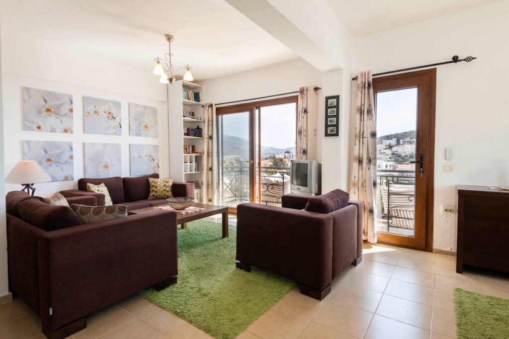 2-Bedroom Duplex Apartment with Stunning Sea Views in Kalamar Kalkan
